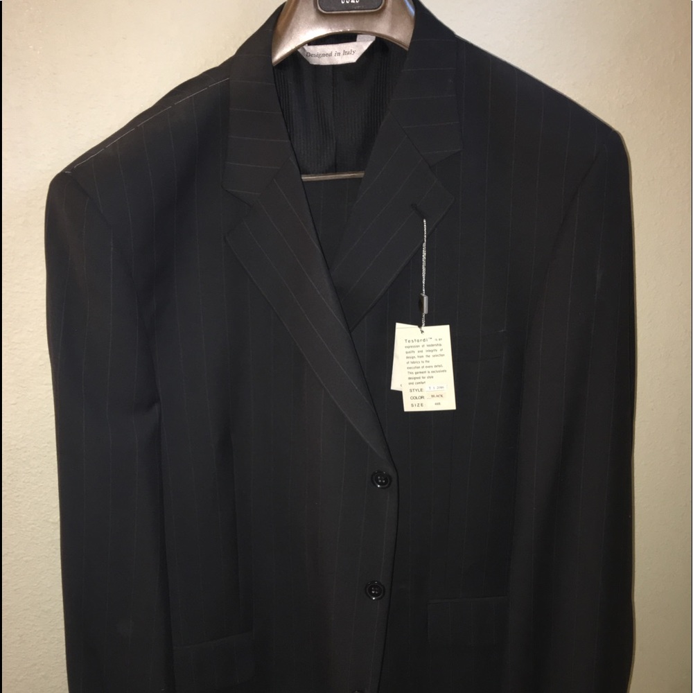 Men’s Italian Suit Testardi Size 48R